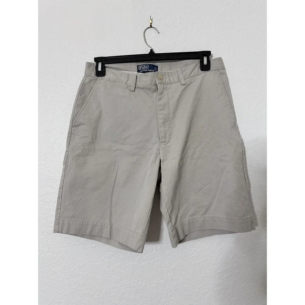 Polo by Ralph‎ Lauren Prospect Shorts Classic Polo Chino Men's Size 33 Khaki